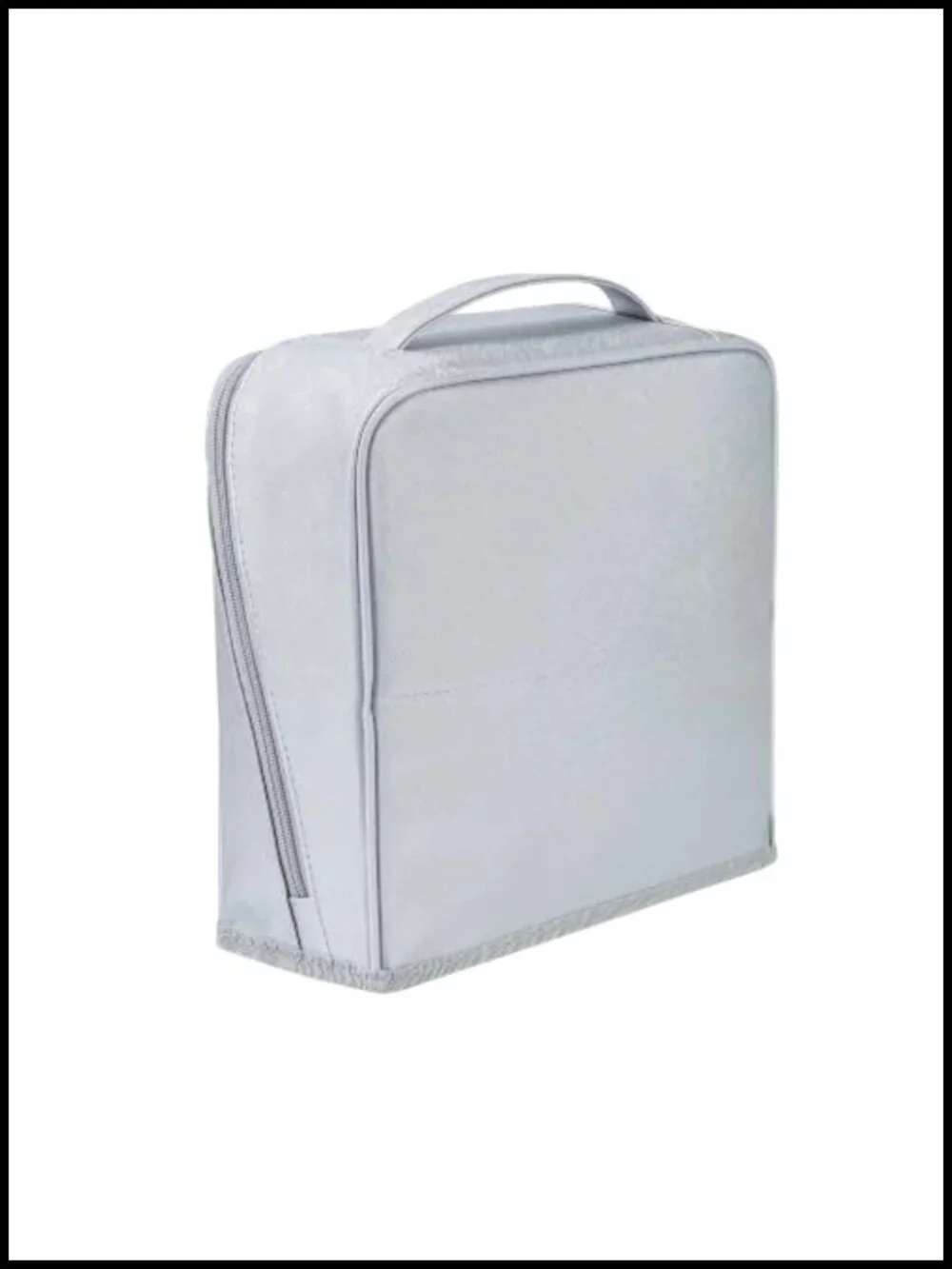 Large Travel Makeup Bag Stand Up Faux Leather Toiletry Organizer Cosmetic Case